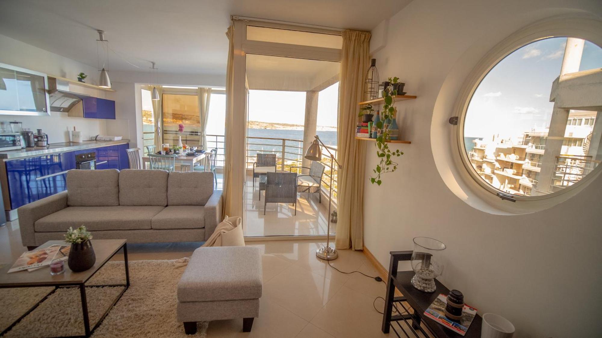 Mellieha Bay 3 Bedroom Apartment "Coastal Comfort" 외부 사진